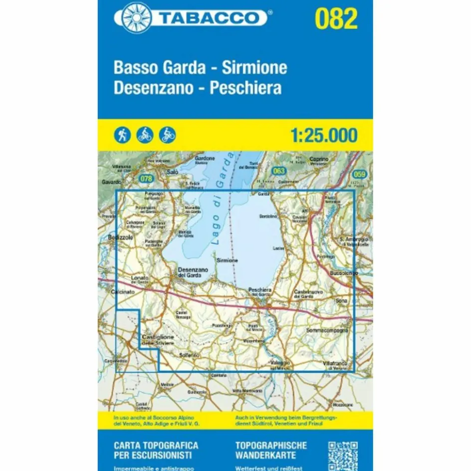 Wanderkarten Und Winterkarten|Wanderkarten Und Winterkarten^82 BASSO GARDA SIRMIONE DESENZANO PESCHIERA - Wanderkarte