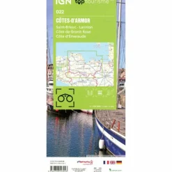 Online 22 CÔTES-D'ARMOR - Straßenkarte Straßenkarten|Fahrradkarten