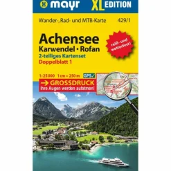 Wanderkarten Und Winterkarten|Wanderkarten Und Winterkarten^ACHENSEE, KARWENDEL, ROFAN XL (2-KARTEN-SET) 1:25000