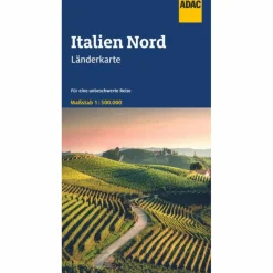 Online LÄNDERKARTE ITALIEN NORD 1:500.000 - Straßenkarte Straßenkarten|Straßenkarten
