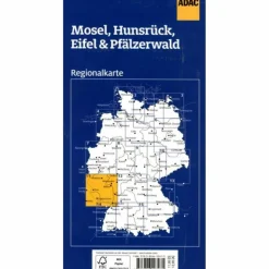 Straßenkarten|Straßenkarten^REGIONALKARTE 11 MOSEL, EIFEL, HUNSRÜCK, PFÄLZERWALD - Straßenkarte
