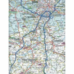 Straßenkarten|Straßenkarten^ADAC REGIONALKARTE BLATT 8  HARZ, BRAUNSCHWEIG, ERFURT, KASS - Straßenkarte