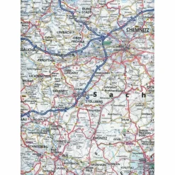 Straßenkarten|Straßenkarten^ADAC REGIONALKARTE BLATT 10 DRESDEN, CHEMNITZ 1:150.000 - Straßenkarte