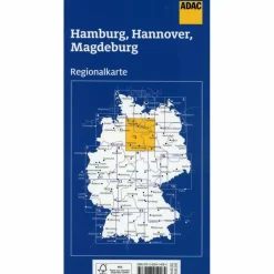 Straßenkarten|Straßenkarten^ADAC REGIONALKARTE BLATT 5 HAMBURG, HANNOVER, MAGDEBURG 1:15 - Straßenkarte