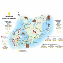 Hot ADAC ROADTRIPS - DÄNEMARK UND SÜDSCHWEDEN - Reiseführer Wohnmobilreiseführer