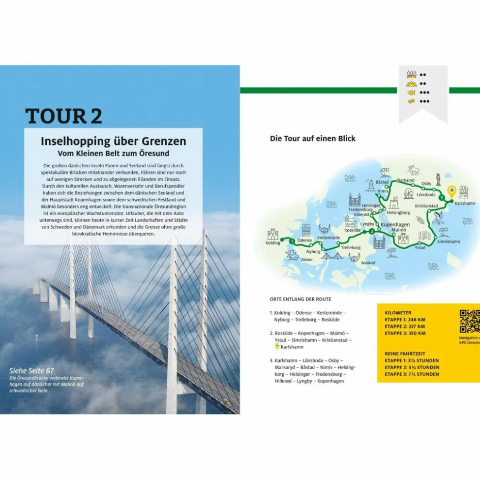 Hot ADAC ROADTRIPS - DÄNEMARK UND SÜDSCHWEDEN - Reiseführer Wohnmobilreiseführer