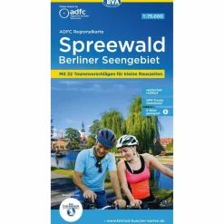 Fahrradkarten|Fahrradkarten^ADFC REGIONALKARTE SPREEWALD / BERLINER SEENGEBIET - Fahrradkarte