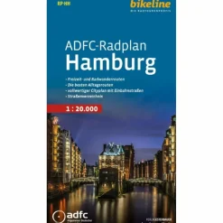 Best ADFC-RADPLAN HAMBURG - Fahrradkarte Fahrradkarten|Fahrradkarten