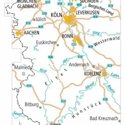 Online ADFC-RADTOURENKARTE 15 RHEINLAND /EIFEL 1:150.000 - Fahrradkarte Fahrradkarten|Fahrradkarten