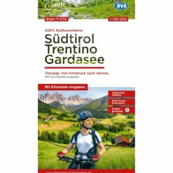 Clearance ADFC-RADTOURENKARTE IT-STG SÜDTIROL, TRENTINO, GARDASEE - Fahrradkarte Fahrradkarten|Fahrradkarten