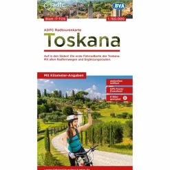 Fahrradkarten|Fahrradkarten^ADFC-RADTOURENKARTE IT-TOS TOSKANA 1:150.000 - Fahrradkarte