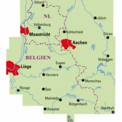New ADFC-REGIONALKARTE AACHEN DREILÄNDERECK, 1:75.000 - Fahrradkarte Fahrradkarten|Fahrradkarten
