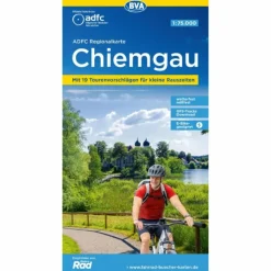 Best ADFC-REGIONALKARTE CHIEMGAU 1:75.000 - Fahrradkarte Fahrradkarten|Fahrradkarten