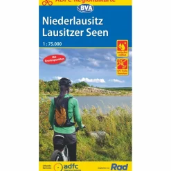 Online ADFC-REGIONALKARTE NIEDERLAUSITZ LAUSITZER SEEN, 1:75.000 - Fahrradkarte Fahrradkarten|Fahrradkarten