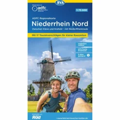 Discount ADFC-REGIONALKARTE NIEDERRHEIN NORD, 1:75.000 - Fahrradkarte Fahrradkarten|Fahrradkarten