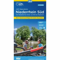 Best ADFC-REGIONALKARTE NIEDERRHEIN SÜD 1:75.000, MIT TAGESTOUREN - Fahrradkarte Fahrradkarten|Fahrradkarten