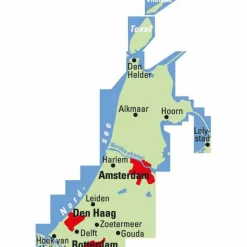 Fahrradkarten|Fahrradkarten^ADFC-REGIONALKARTE NORD-HOLLAND AMSTERDAM - Fahrradkarte