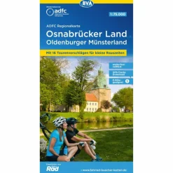 Fahrradkarten|Fahrradkarten^ADFC-REGIONALKARTE OSNABRÜCKER LAND /OLDENBURGER MÜNSTERLAND - Fahrradkarte