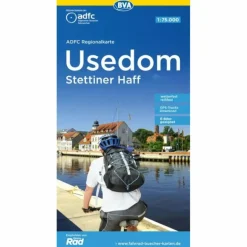 Sale ADFC-REGIONALKARTE USEDOM STETTINER HAFF, 1:75.000 - Fahrradkarte Fahrradkarten|Fahrradkarten