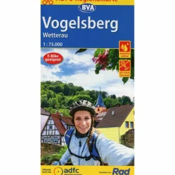 New ADFC-REGIONALKARTE VOGELSBERG WETTERAU, 1:75.000 - Fahrradkarte Fahrradkarten|Fahrradkarten