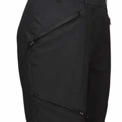 Damen Adidas Outdoorhosen^TECHROCK BRUSHED SOFT SHELL PANTS Damen - Softshellhose