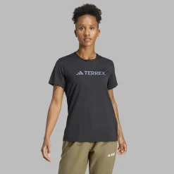 Damen Adidas Shirts Und Tops^TERREX MULTI CLIMACOOL LOGO TECH T-SHIRT Damen - Funktionsshirt