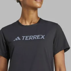 Damen Adidas Shirts Und Tops^TERREX MULTI CLIMACOOL LOGO TECH T-SHIRT Damen - Funktionsshirt