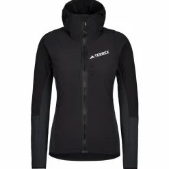 Damen Adidas Pullover Und Fleecepullover|Outdoorjacken^TERREX TECHROCK HOODED WIND FLEECE JACKET Damen - Fleecejacke