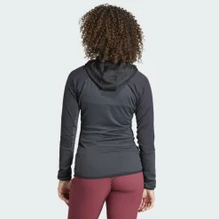 Damen Adidas Pullover Und Fleecepullover|Outdoorjacken^TERREX TECHROCK HOODED WIND FLEECE JACKET Damen - Fleecejacke