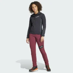 Damen Adidas Pullover Und Fleecepullover|Outdoorjacken^TERREX TECHROCK HOODED WIND FLEECE JACKET Damen - Fleecejacke