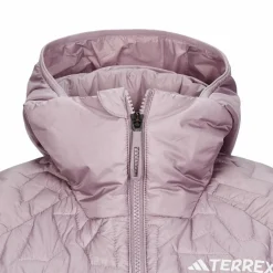 Damen Adidas Outdoorjacken^TERREX XPERIOR LIGHT HOODED FLEECEJACKE Damen - Isolationsjacke