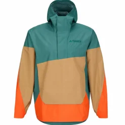 Discount TERREX XPLORIC 2.5 LAYER CLIMAPROOF ANORAK Herren - Regenjacke Herren Outdoorjacken