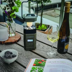 Sale DR 114 DAB+ OUTDOOR RADIO WITH CAMPING LAMP - Kurbelradio Elektrogeräte