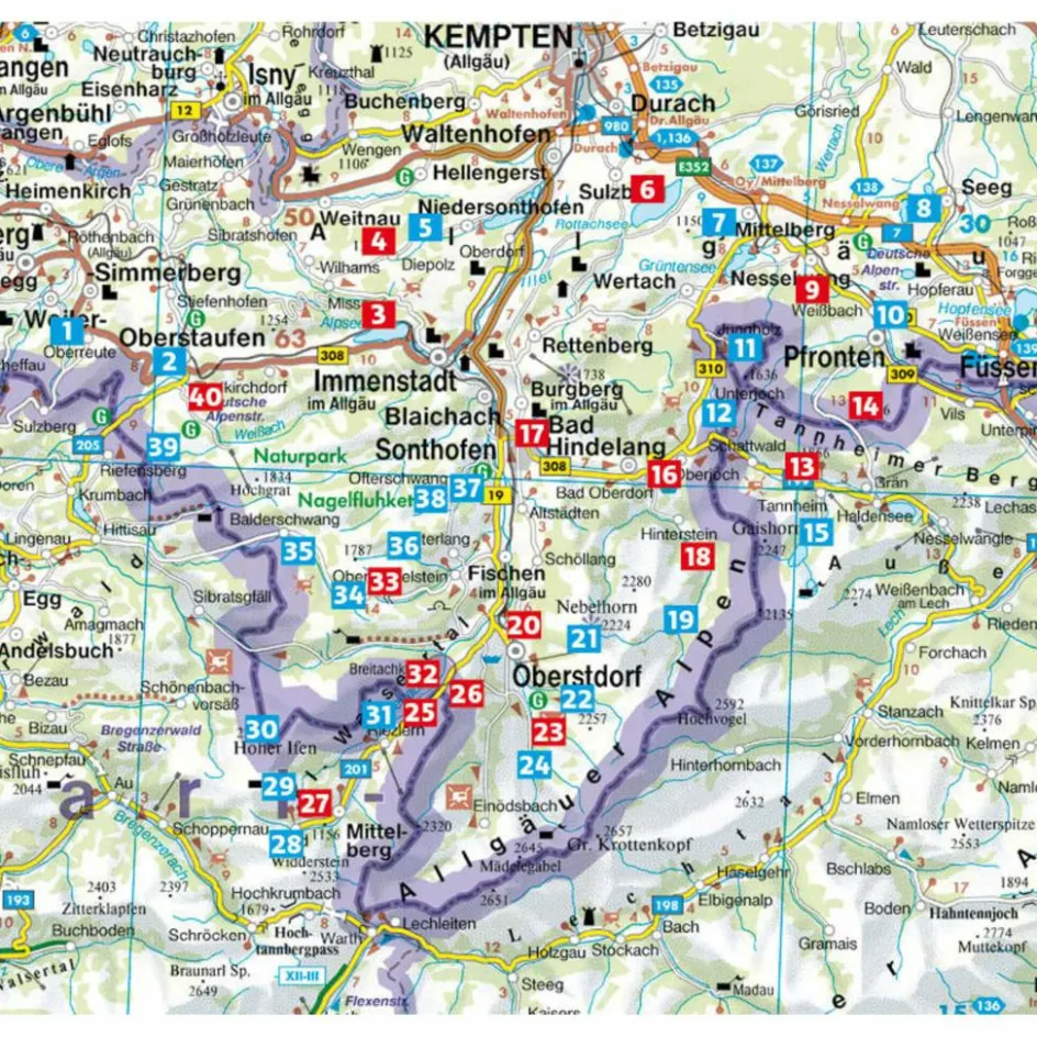 Outlet ALLGÄU - Wanderführer Wintersportführer