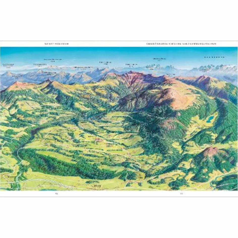 Bildbände^ALPEN. DIE KUNST DER PANORAMAKARTE - Bildband