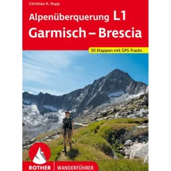 Outlet ALPENÜBERQUERUNG L1 GARMISCH - BRESCIA - Wanderführer Wanderführer