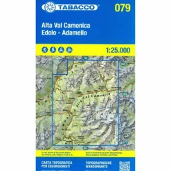 Clearance ALTA VAL CAMONICA  - EDOLO - ADAMELLO 1:25 000 Wanderkarten Und Winterkarten|Wanderkarten Und Winterkarten