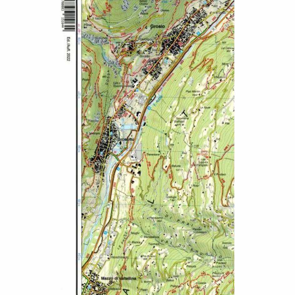 Clearance ALTA VAL CAMONICA - EDOLO - ADAMELLO 1:25 000 Wanderkarten Und Winterkarten|Wanderkarten Und Winterkarten
