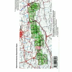 Wanderkarten Und Winterkarten|Wanderkarten Und Winterkarten^AMMERGAUER ALPEN WEST, HOCHPLATTE, KREUZSPITZE