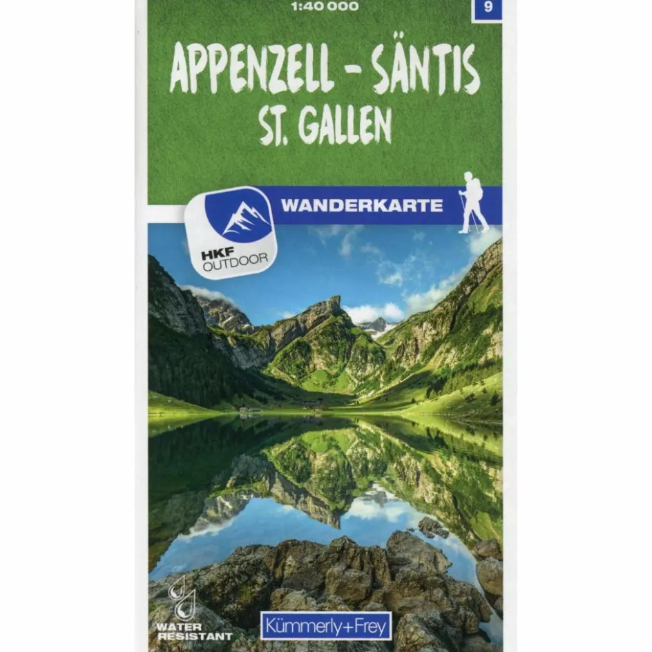 Discount APPENZELL - SÄNTIS / ST. GALLEN 09 WANDERKARTE 1:40 000 MATT - Wanderkarte Wanderkarten Und Winterkarten|Wanderkarten Und Winterkarten