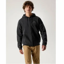 Herren Arc'teryx Pullover Und Fleecepullover^Arc'teryx EMBLEM FLEECE FULL-ZIP HOODY M Herren - Kapuzenjacke