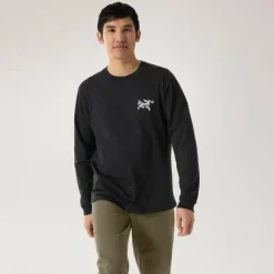 Herren Arc'teryx Shirts Und Tops^Arc'teryx KRAGG SL COTTON BIRD TILE LS M Herren - Langarmshirt