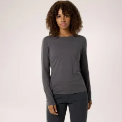 Discount Arc'teryx TAEMA CREW LS W Damen - Langarmshirt Damen Shirts Und Tops