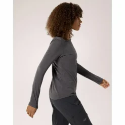 Discount Arc'teryx TAEMA CREW LS W Damen - Langarmshirt Damen Shirts Und Tops