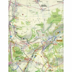 Fahrradkarten|Wanderkarten Und Winterkarten^ARNSTADT, STADTILM UND UMGEBUNG 1 : 35 000 - Wanderkarte