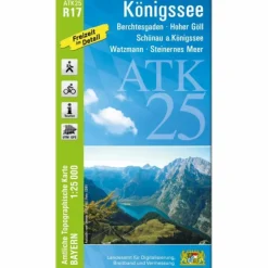 Online ATK25-R17 KÖNIGSSEE (AMTLICHE TOPOGRAPHISCHE KARTE 1:25000) - Wanderkarte Wanderkarten Und Winterkarten|Wanderkarten Und Winterkarten