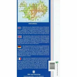 Wanderkarten Und Winterkarten|Wanderkarten Und Winterkarten^ATLASKORT 16: HOFSJÖKULL 1:100.000 - Wanderkarte