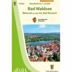 Wanderkarten Und Winterkarten|Wanderkarten Und Winterkarten^BAD WALDSEE - BIBERACH AN DER RISS, BAD WURZACH WANDERKARTE