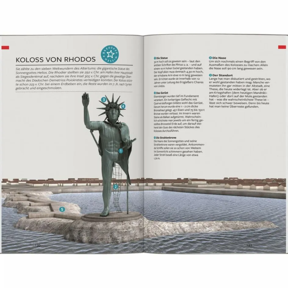 Sale BAEDEKER REISEFÜHRER RHODOS Reiseführer Südosteuropa