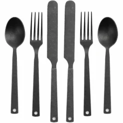 Barebones Campingtöpfe Und Campinggeschirr^FLATWARE/MATTE 6 STCK - Campingbesteck